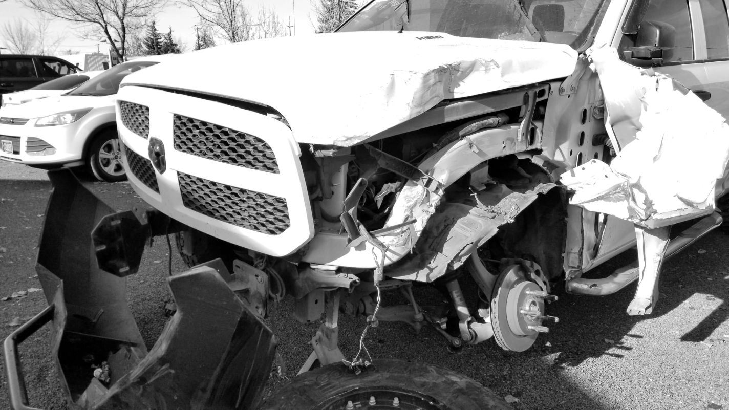 Image of a Front end replacement Dodge Truck