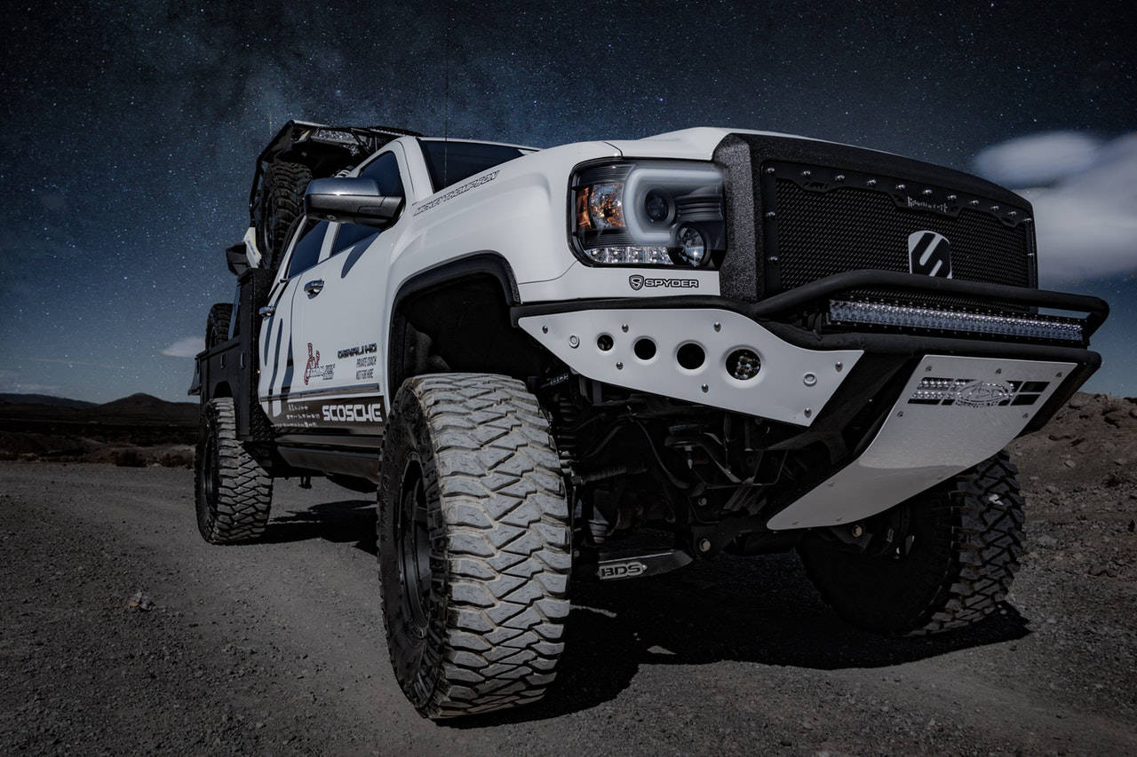 Image of a Lifted truck